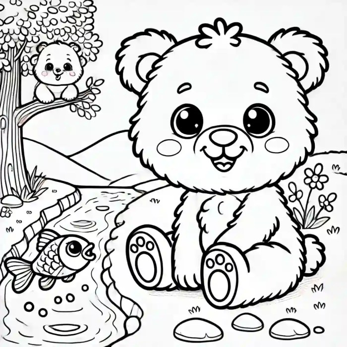 Animals pictures for kids coloring