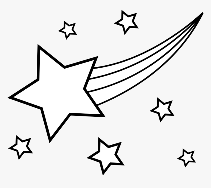 Animated stars coloring sheets