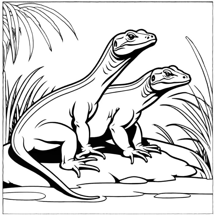 Animated pair of g coloring sheet