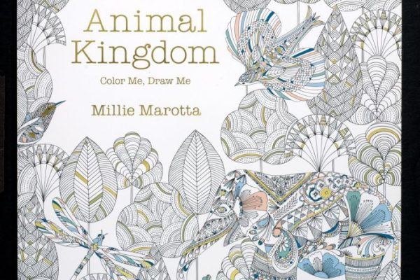 The animal kingdom coloring book