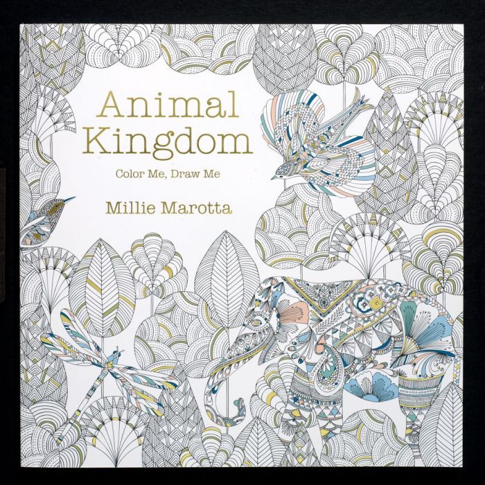 The animal kingdom coloring book