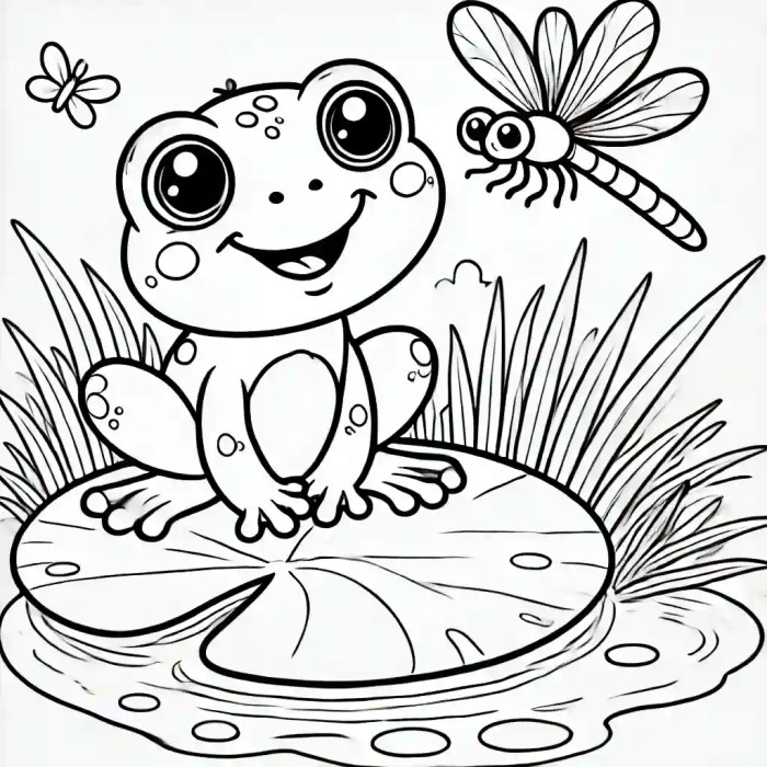 Animal coloring pages no pattern