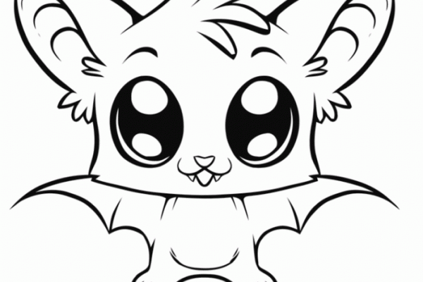 Cute baby animal coloring pages for kids