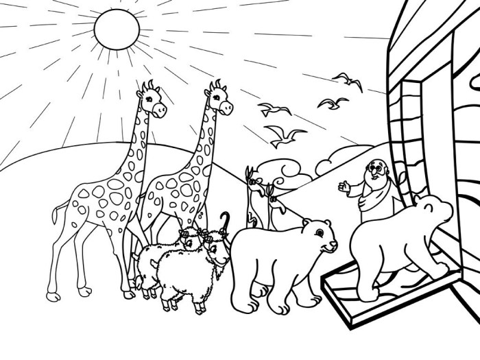 Animals and their continents coloring pages