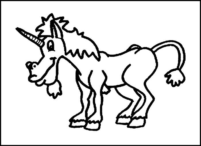 Anima unicornst coloring pages