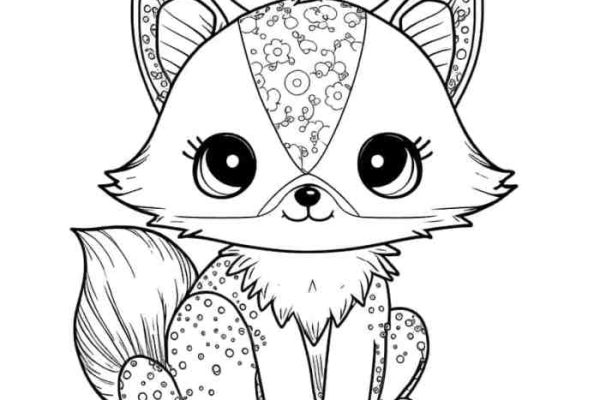 Cute little animals coloring pages