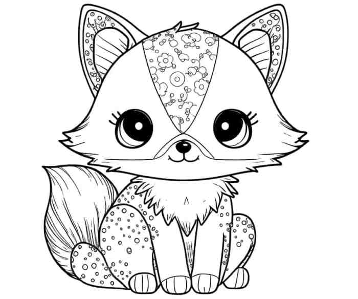 Animal coloring pictures to