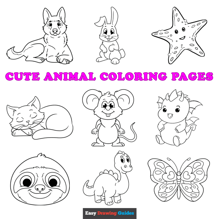 Animal coloring page images