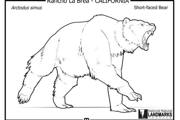 Coloring pages of prehistoric animals