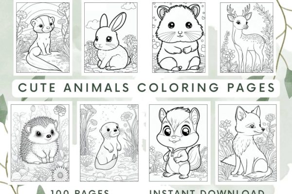 Animal coloring pages colorama