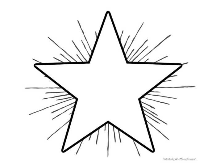 Animated stars coloring sheets