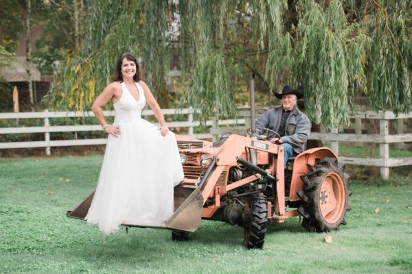 Lace wedding dress halter