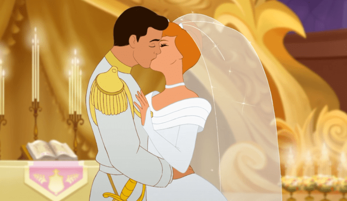 Wedding dress cinderella movie