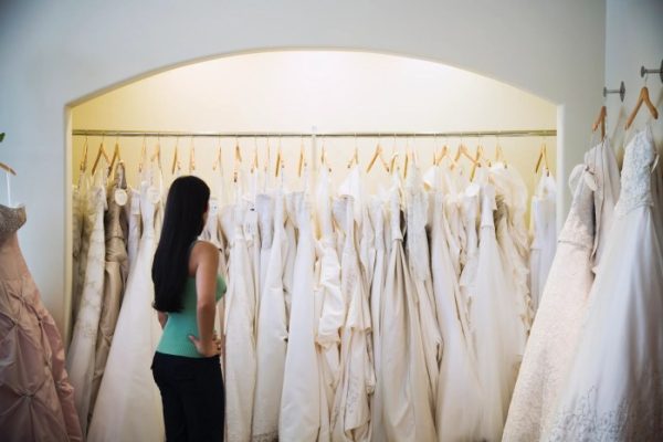 What to wear to try on wedding dresses