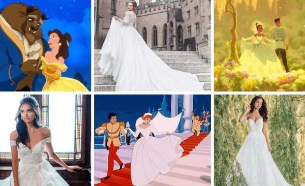 Wedding dress cinderella movie