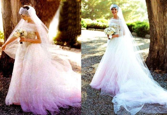 Anne hathaway wedding dress