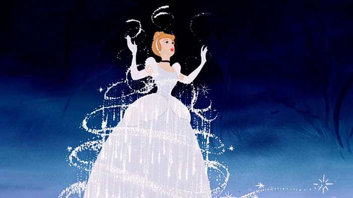 Cinderella wedding dress cartoon