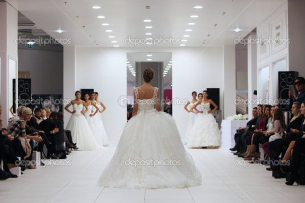 La fashion district wedding dresses