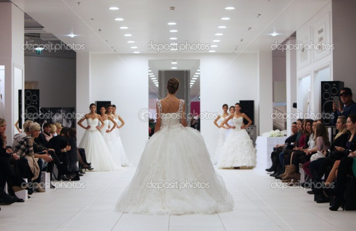 La fashion district wedding dresses