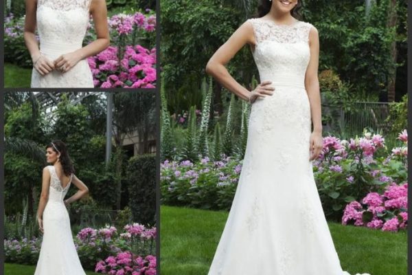 Affordable lace wedding dresses